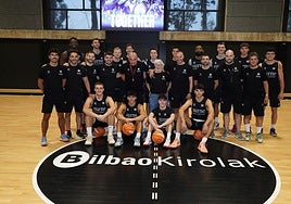 El Bilbao Basket presenta sus dorsales para la 2025/26