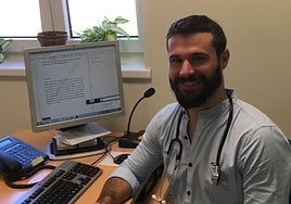 Koldo Berganzo, en una imagen distribuida por Osakidetza.