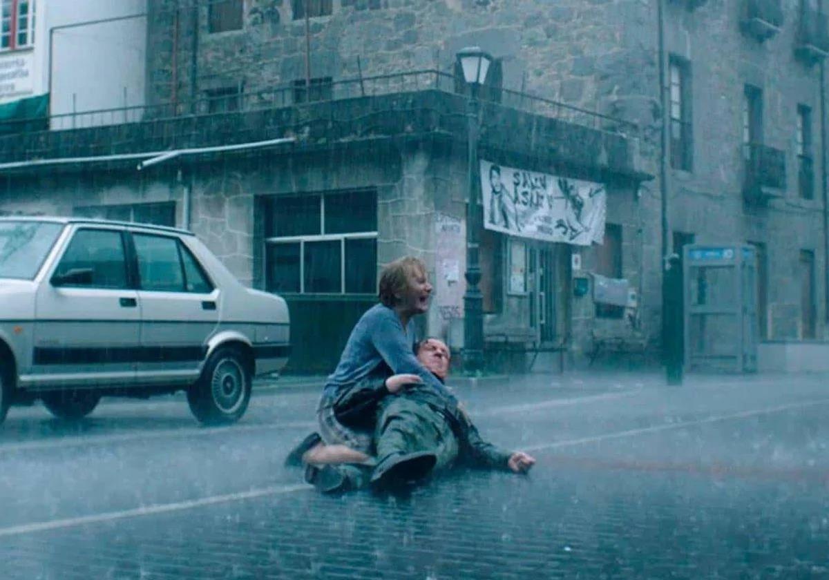 Una escena de la serie 'Patria', realizada por Aitor Gabilondo para HBO