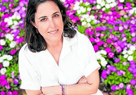 Idurre Alonso, al final de sus vacaciones en Bilbao.