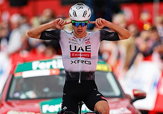 Juan Ayuso saca el genio que lleva dentro y gana en Cerler