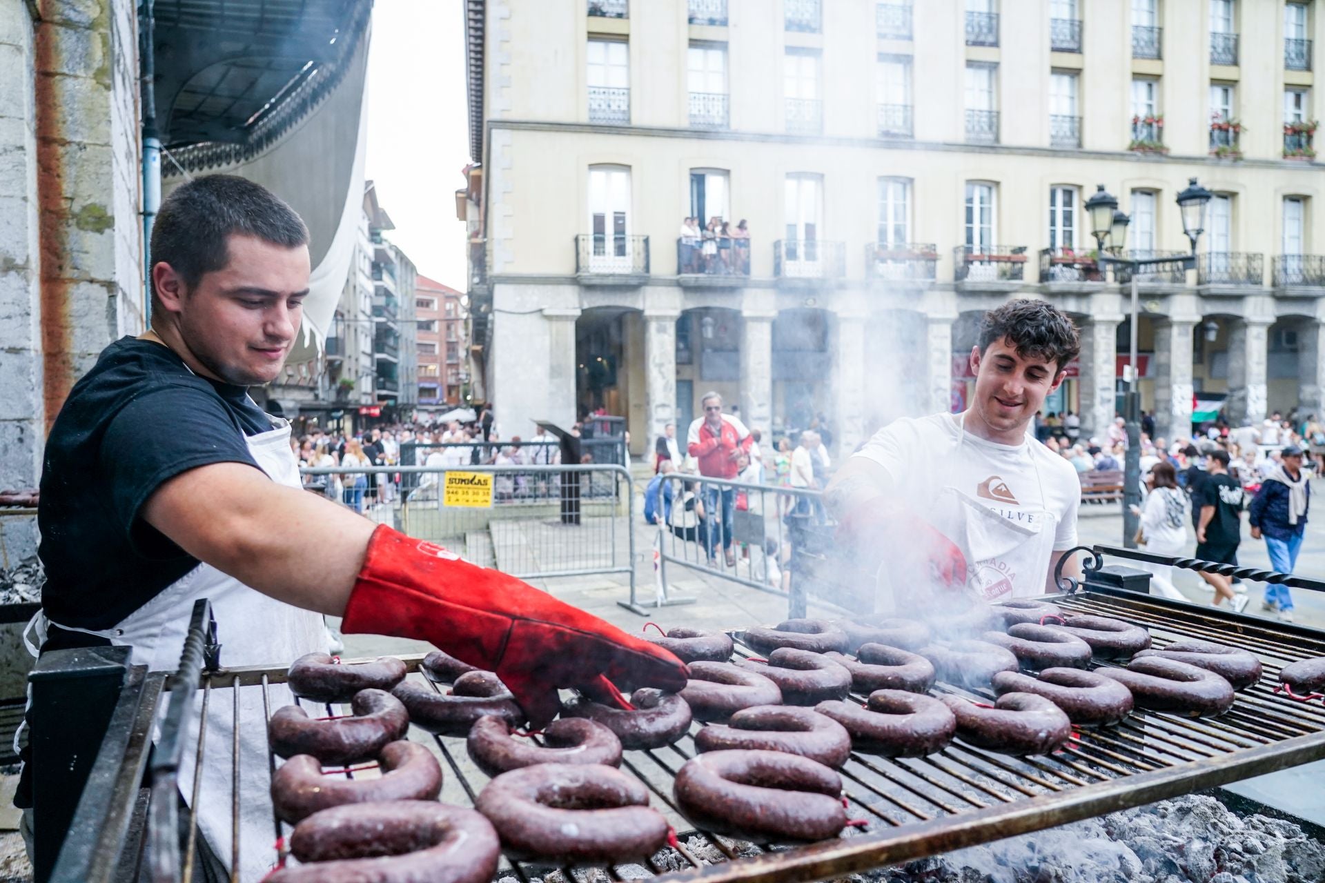 La morcilla, protagonista del día en Llodio