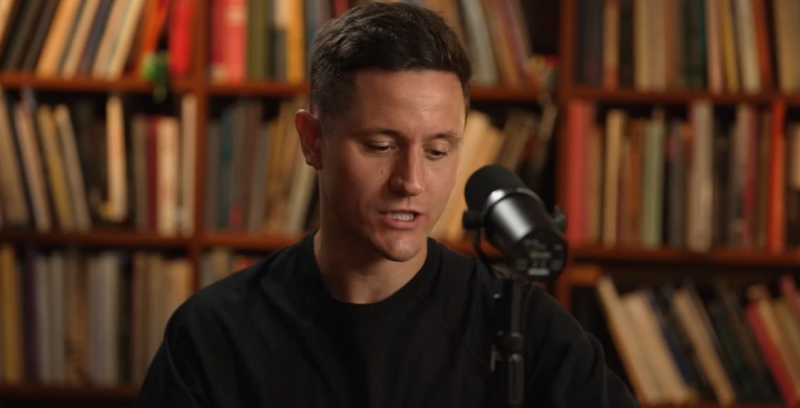 Ander Herrera durante su intervención en el podcast de Sergio Beguería y Juan Domínguez.