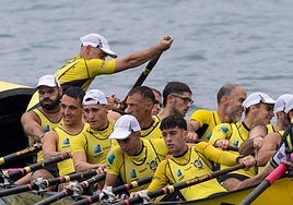 Portugalete quedó descolgada de la lucha por la victoria desde el primer largo.