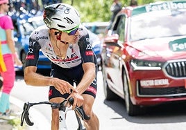 El UAE anuncia la rescisión de contrato de Juan Ayuso