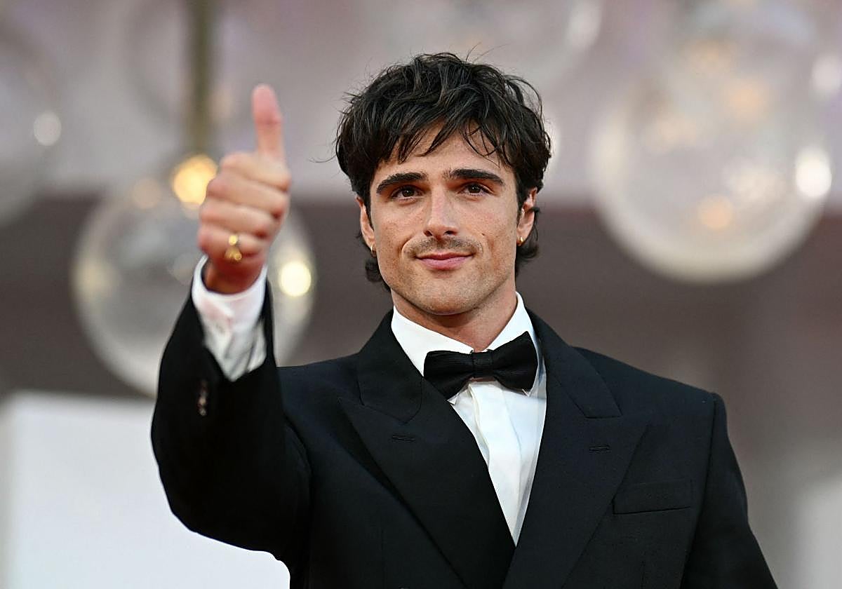 Jacob Elordi en el Festival de Venecia.