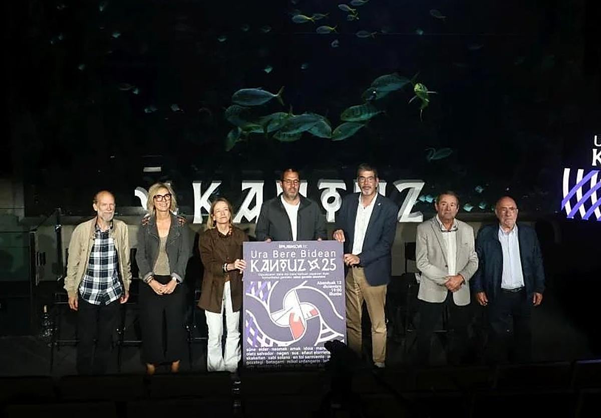 Presentación del evento ayer en Donostia.