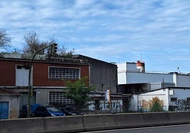 Imagen del pabellón donde se ha producido el incendio.