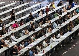 Exámenes de euskera de HABE en el BEC.