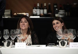 Amaia Barredo, durante uno de los actos organizados por la delegación vasca en México.