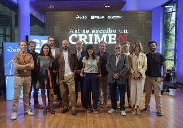 Así ha sido la presentación del nuevo 'true crime' de ETB y EL CORREO