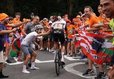 Desilusión máxima en Pike Bidea: «Oye, que has abucheado a uno del Movistar»