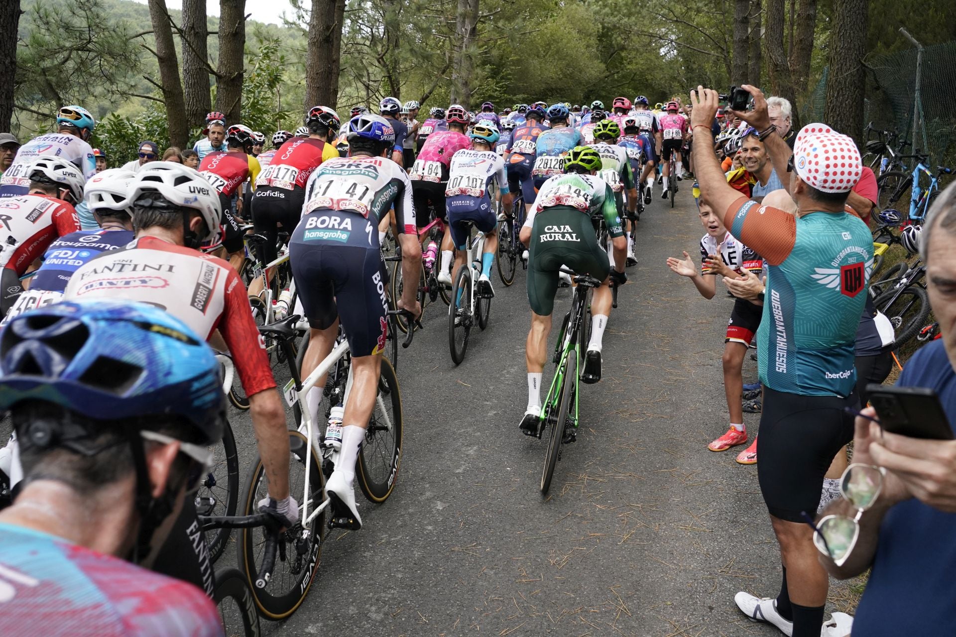 El espectacular recorrido de La Vuelta en Bizkaia