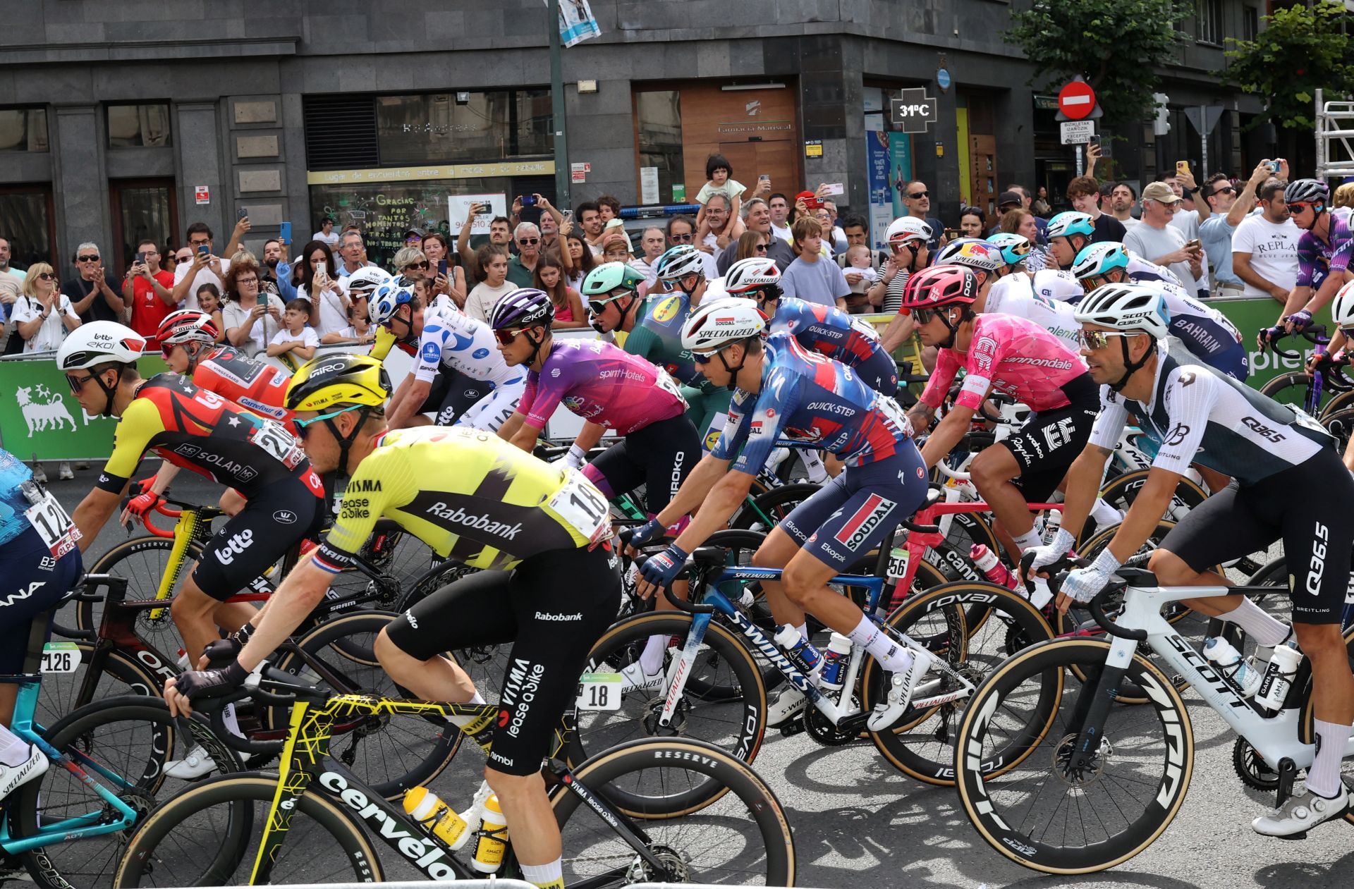 El espectacular recorrido de La Vuelta en Bizkaia