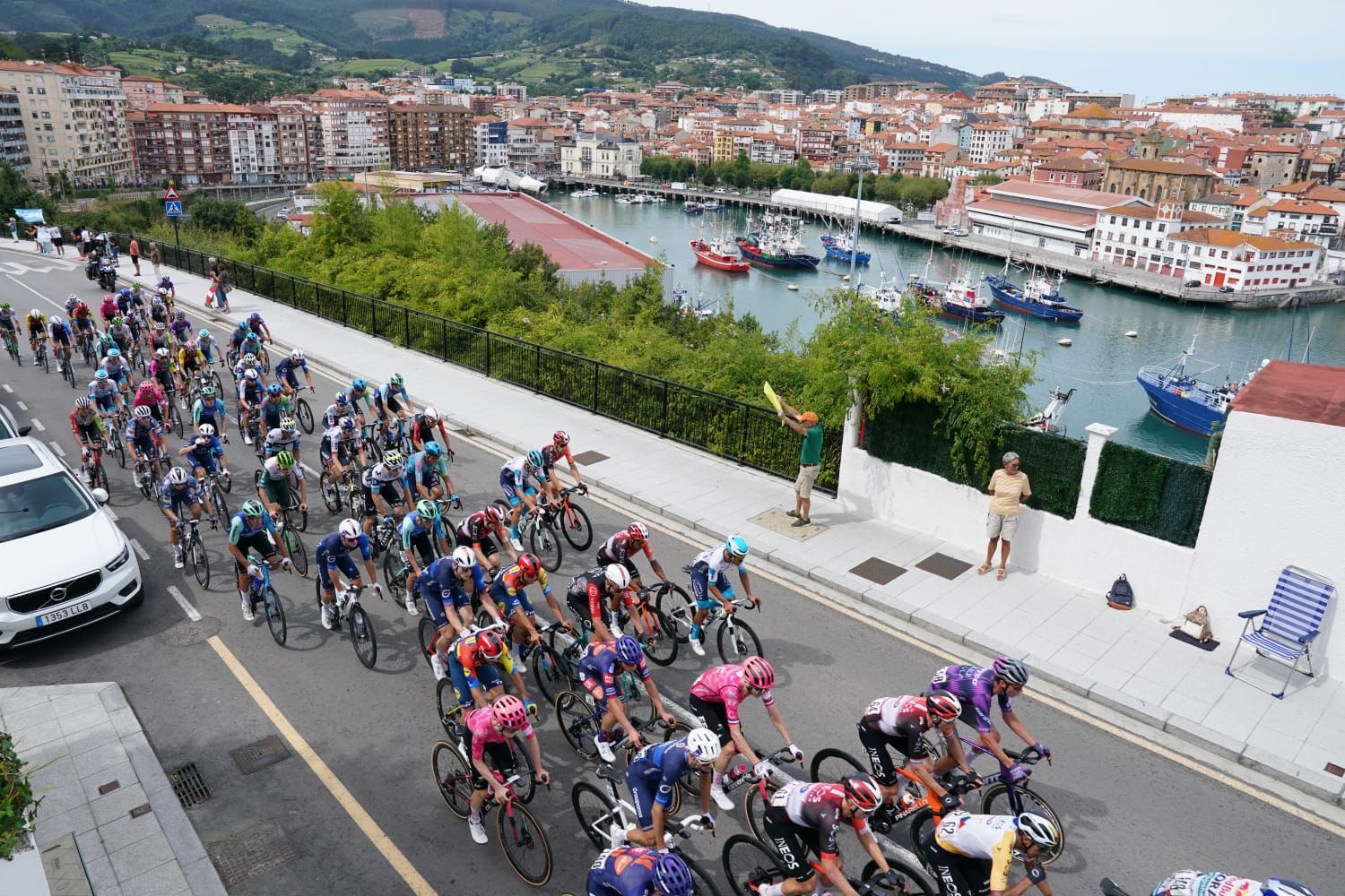 El espectacular recorrido de La Vuelta en Bizkaia