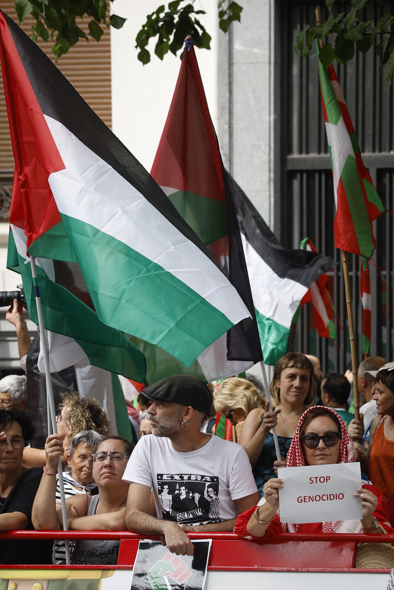 Incidentes en la meta de La Vuelta en Bilbao