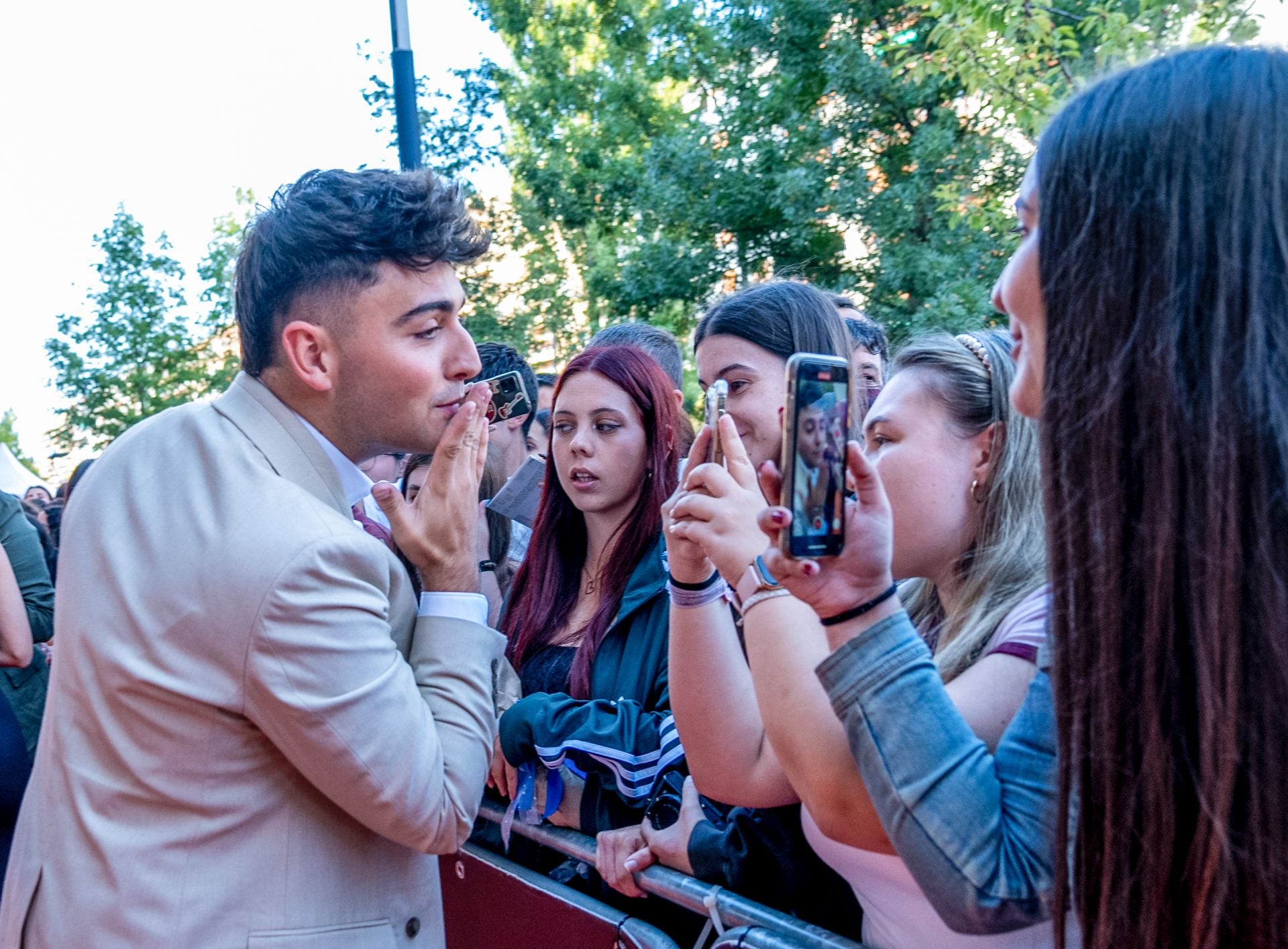 Las imágenes de la alfombra naranja: MasterChef y La Caza