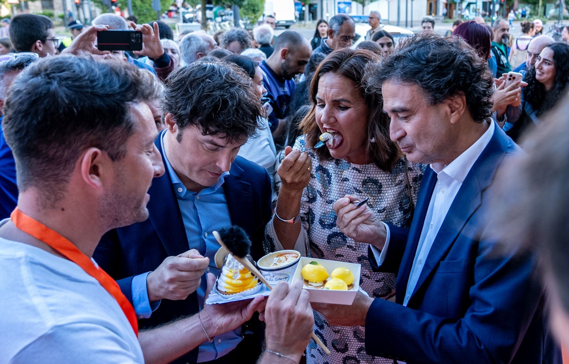 Las imágenes de la alfombra naranja: MasterChef y La Caza