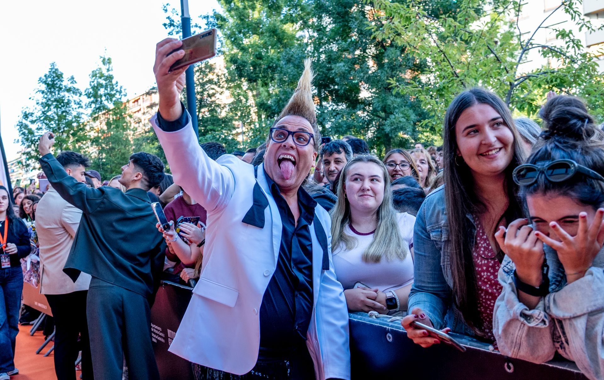 Las imágenes de la alfombra naranja: MasterChef y La Caza