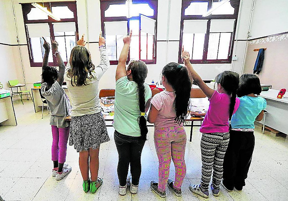 Los colegios vascos pierden 13.000 alumnos en los últimos dos cursos por la caída de la natalidad