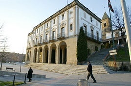 Vista exterior del Ayuntamiento de Leioa.