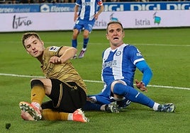 Kike García, durante un partido de la pasada temporada.