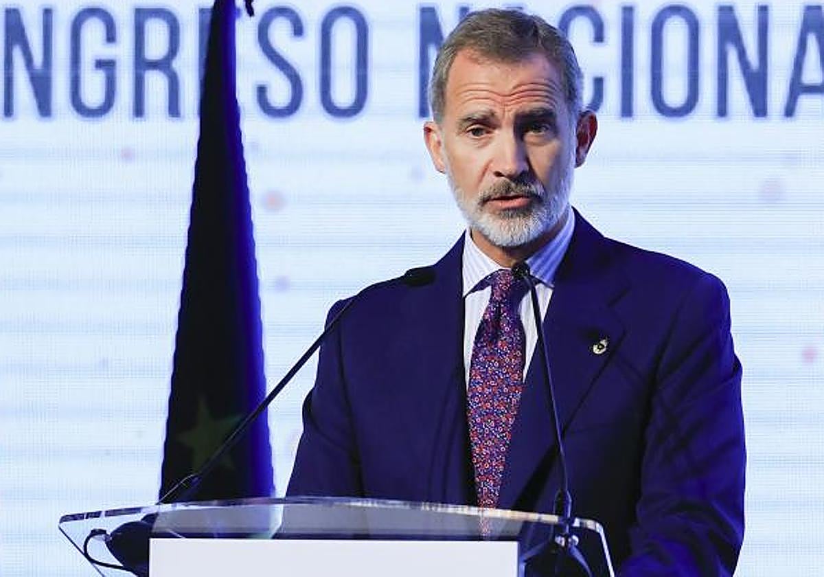 El rey Felipe VI en Cáceres.