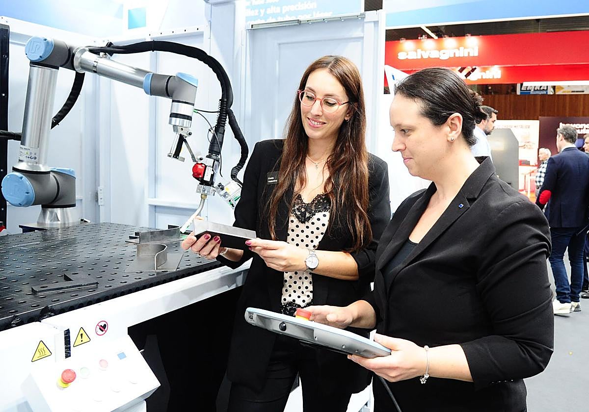 La presencia de las mujeres en la industria vasca es muy inferior a la de los hombres.