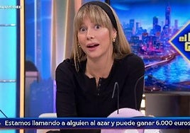Una bilbaína evita que Ester Expósito sea la mayor «gafe» de la historia de 'El Hormiguero'