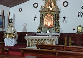 El templo está fumigado a causa de las termitas que dañaron el coro, pero necesita varias reparaciones.