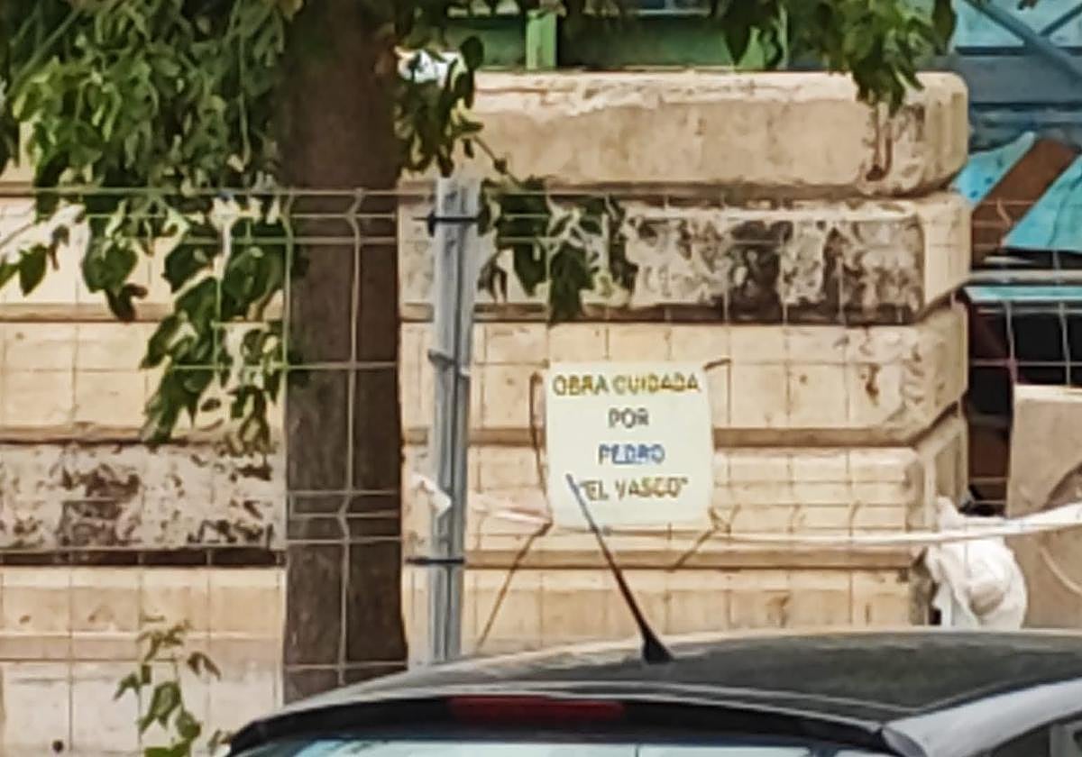 Otro caso en Ortuella: «Obra cuidada por Pedro el Vasco»