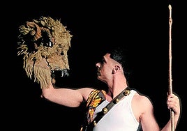 Pello Reparaz, en una escena del espectáculo.