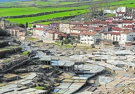 El Valle Salado ya ha recuperado la zona este durante la primera fase del proyecto.