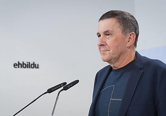 El secretario general de EH Bildu, Arnaldo Otegi.