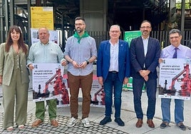 Presentación de la cuadragésima edición del Open Basque Country en Sestao.