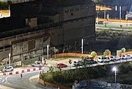 Operativo policial en el pabellón donde ha tenido lugar los tocamientos