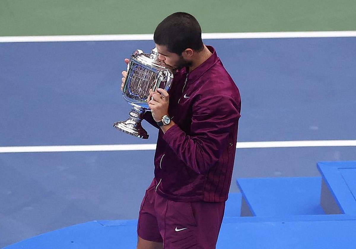 El dineral que ha ganado Alcaraz al conquistar el US Open
