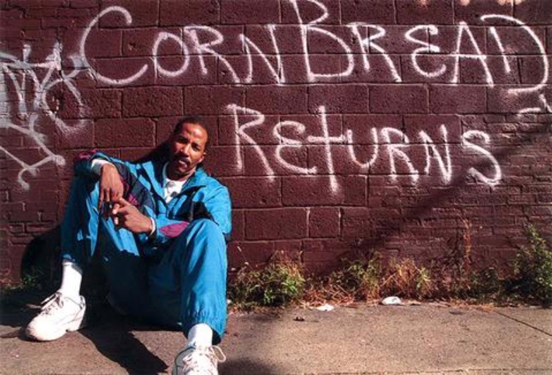 El artista Cornbread.