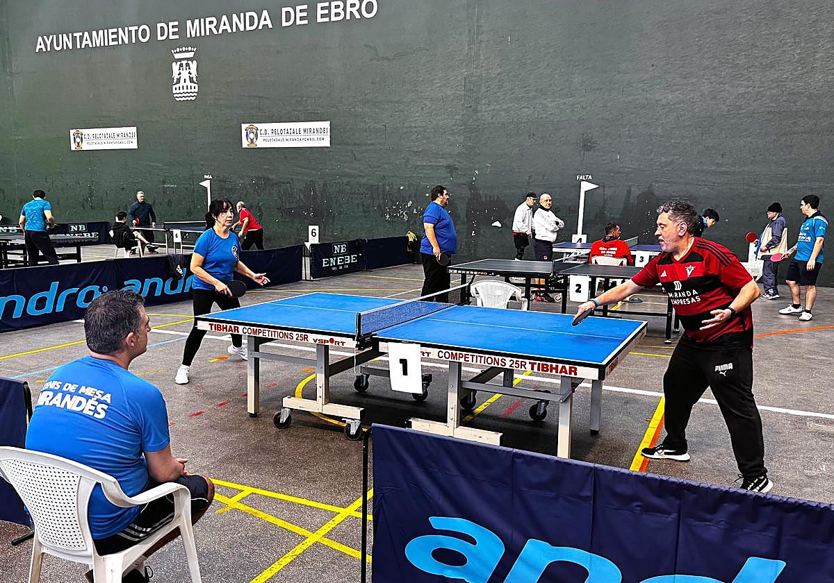 El Club Mirandés de Tenis de Mesa continúa su crecimiento.