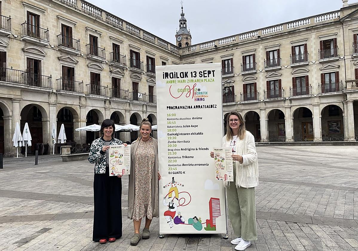 Vitoria programa para este sábado catorce horas de actividades en euskera