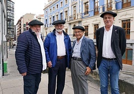 Juan Hegoas, Gerardo Tiedemann, Jesús Expósito y Marc Pecastaings.