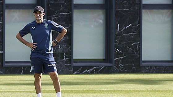 Galarreta vuelve al grupo; Nico Williams, Serrano, Beñat Prados y Lekue, al margen