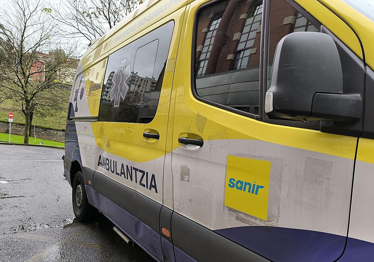 Las ambulancias de Osakidetza acumulan 131 accidentes en lo que va de año