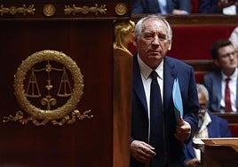 El ex primer ministro francés, François Bayrou.