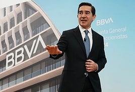 El presidente de BBVA, Carlos Torres