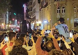 El temor de Óscar de Marcos por la txaranga previa a la gabarra: «Cuidado con lo que hacemos...»