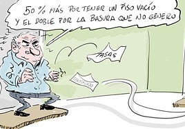 La viñeta de Cerrajería sobre la subida de impuestos en Vitoria