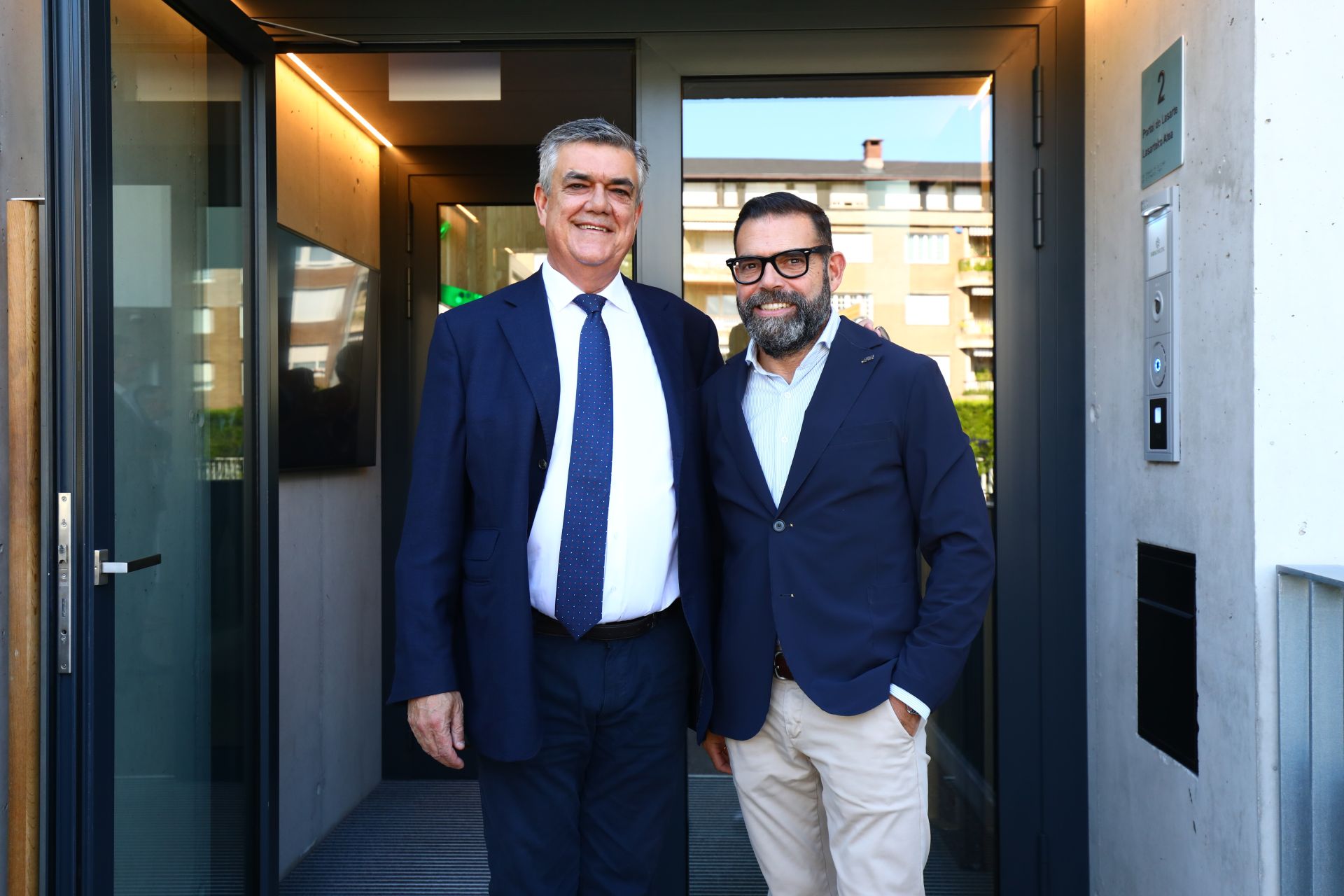 Enrique Rodríguez e Íñigo Aguirrezábal.