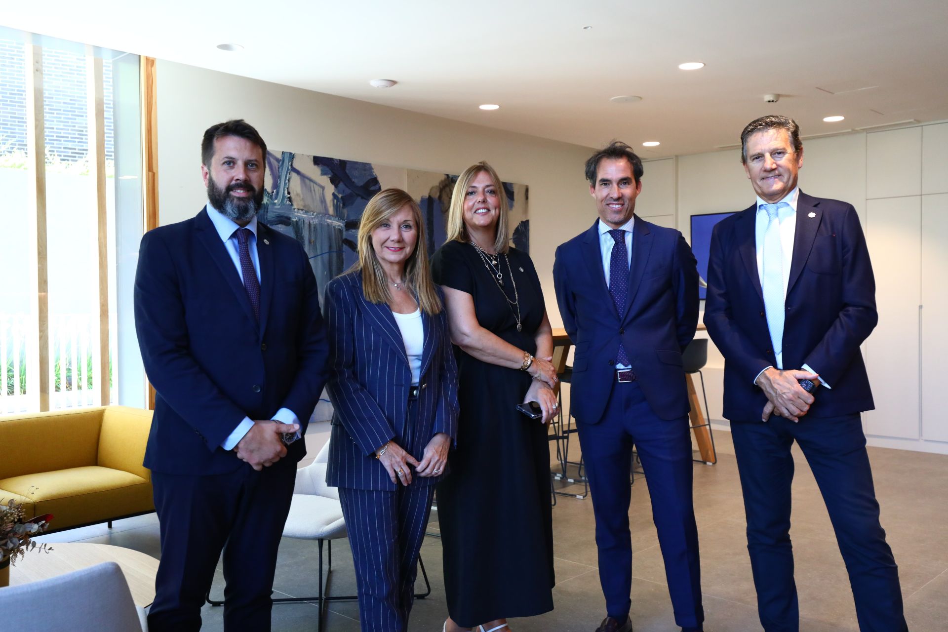 Manuel Muñoz, Maria José Rebollo, Ainhoa Muñoz, David Sabater y Joaquín Cabeza.