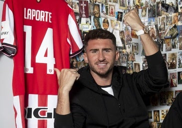 Laporte ya viste la camiseta del Athletic
